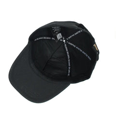 Balmain Black Basic Logo Cap For Men