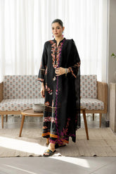 Wahaj M Khan | Sanam Luxe | Noir Sanam Kaftan