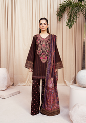 Zarqash | The Winter Luxe Pret | VELVET EMBER