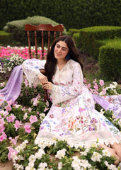 Sardinia | Embroidered Lawn Edit 26 | Lavender Clouds