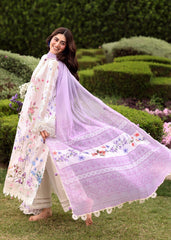 Sardinia | Embroidered Lawn Edit 26 | Lavender Clouds