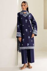 Farasha | Summer Weaves Embroidered Lawn | Midnight Hue