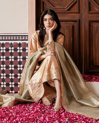 Mushq | Sunehri Lama Silk | Parisa | Zayan Clothing UK