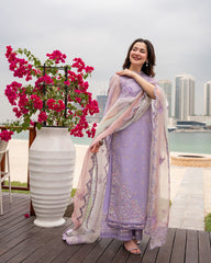 Faiza Saqlain | Aya Luxury Lawn | Suela