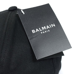Balmain Signature Black Cap For Men