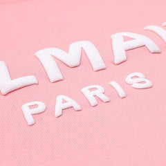 Balmain S Pink T-Shirt For Men