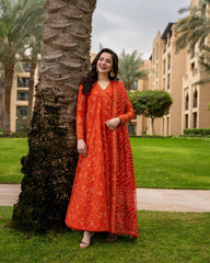 Aya Luxury Lawn Denisa - Faiza Saqlain 3-Piece