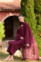 Farasha | Sorine Summer 26 | Autumn Maroon
