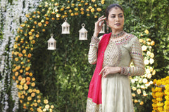 Wahajmbegum | Mehrunnisa Wedding Formals | MINT HYDERABADI GOWN