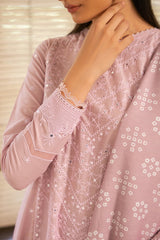 Cross Stitch | Mahiri Embroidered Lawn 24 | ROSY GLOW