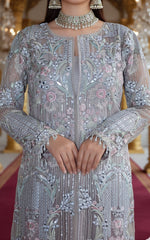Threads and Motifs | Formal Dresses 25 | Organza Embroidered Jacket