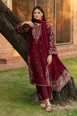 Batik | NAYRA 3PC EMBROIDERED | KARANDI PRET