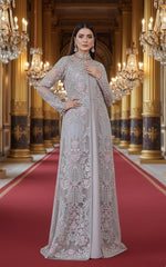 Threads and Motifs | Formal Dresses 25 | Organza Embroidered Jacket