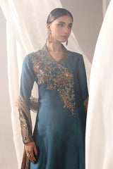 Musferah Saad | Into Twilight | Teal Temptress