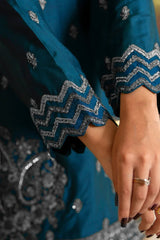 Ellena | Pret Dresses | 3-PC Stitched Embroidered Suit 815BLS