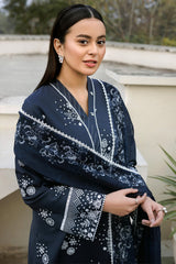 Farasha | Summer Weaves Embroidered Lawn | Royal Lux