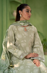 Seran | Artisan Lawn 25 | PISTACHE