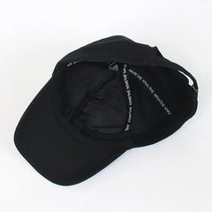 Balmain BW Black Basic Logo Cap For Men