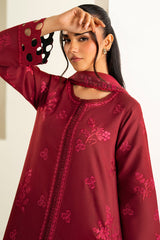 Farasha | Summer Weaves Embroidered Lawn | Desert Rose