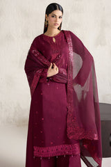 Faiza Saqlain | Reina Formals | Fuchsia Glow
