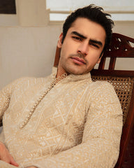 Pakistani Menswear | Faiza Saqlain | Aksel