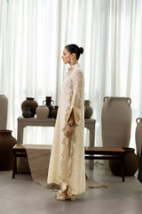 Wahaj M Khan | Sanam Luxe | Ivory Sanam Kaftan