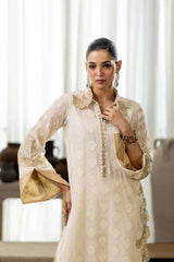 Wahaj M Khan | Sanam Luxe | Ivory Sanam Kaftan