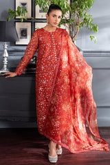 Cross Stitch | Luxury Pret | SCARLET BLOOM