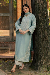 Batik | FAHEEMA 3PC EMBROIDERED | KARANDI PRET