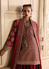 Hussain Rehar | Luxury Pret AW 25 | Crimselle