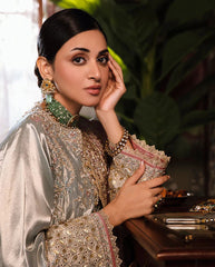 Mushq | Sunehri Lama Silk | Amaya | Zayan Clothing UK