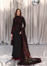 Musferah Saad | Moonlit Glam | Crimson Noir