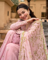 Aya Luxury Lawn Asja - Faiza Saqlain 3-Piece