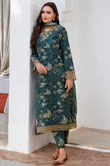 Farasha | Printed Essentials | Teal Bell