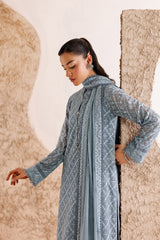 Farasha | Chiffon Threads 26 | PALE SLATE