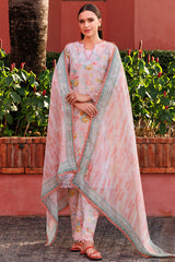 Farasha | Printed Essentials | Peach Glow