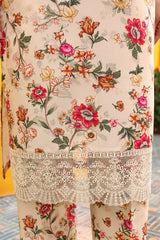 Farasha | Printed Essentials | Ivory Dusk