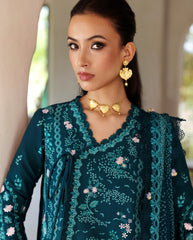 Republic Womenswear | Embroidered Pret'26 | Wisteria Noir