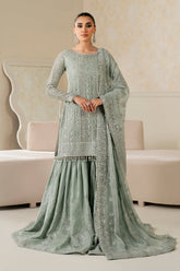 Baroque | Formals Collection | EMBROIDERED CHIFFON UF-4160