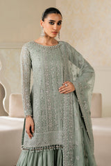 Baroque | Formals Collection | EMBROIDERED CHIFFON UF-4160