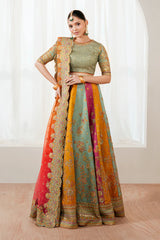 Baroque | Formal EMBROIDERED SILK | UF-4036