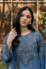 Batik | SOZNI 3PC EMBROIDERED | KARANDI PRET