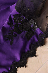 Maria B | 3 Piece Unstitched Embroidered | SR-01-08-Mid Night Noir
