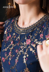 Asim Jofa | Lumiere Formals | AJLFC-07 EMBROIDERED NET