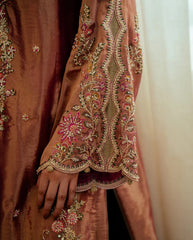 Mushq | Sunehri Lama Silk | Seema | Zayan Clothing UK