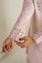 Farasha | Summer Weaves Embroidered Lawn | Iris Mist