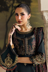 Maria B | 3 Piece Unstitched Embroidered | SR-01-05-Imperial Burgundy