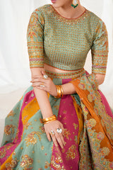 Baroque | Formal EMBROIDERED SILK | UF-4036