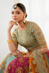 Baroque | Formal EMBROIDERED SILK | UF-4036