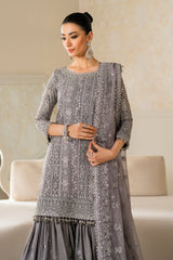 Baroque | Formals Collection | EMBROIDERED CHIFFON UF-4161